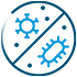 Virus and bicteria icon