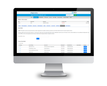 Figure 1 – Sharing patient information between healthcare providers