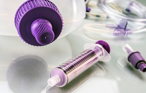 Plastics used for enternal feeding image