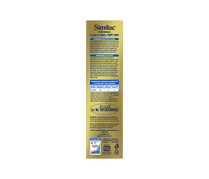 Similac advance formula ingredients hotsell