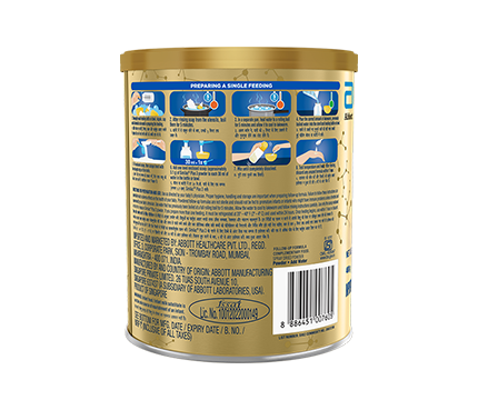 Similac gain plus nutrition hot sale facts
