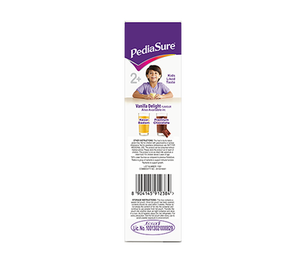 PEDIASURE Powder with Triple Sure Formula, Vanilla Flavor, 3 To 13