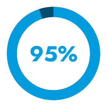 95%