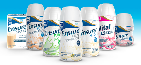 Ensure plus advance product range